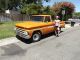 1966 C20 V8 Custom Cab Pick Up Truck Hot Rat Rod Vintage Trailer Hauler 65 64 63 C-10 photo 16