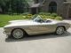 1961 Corvette,  Dual Fours,  283,  Roaster With Hard Top,  Fawn Beige,  Four Speed Corvette photo 2