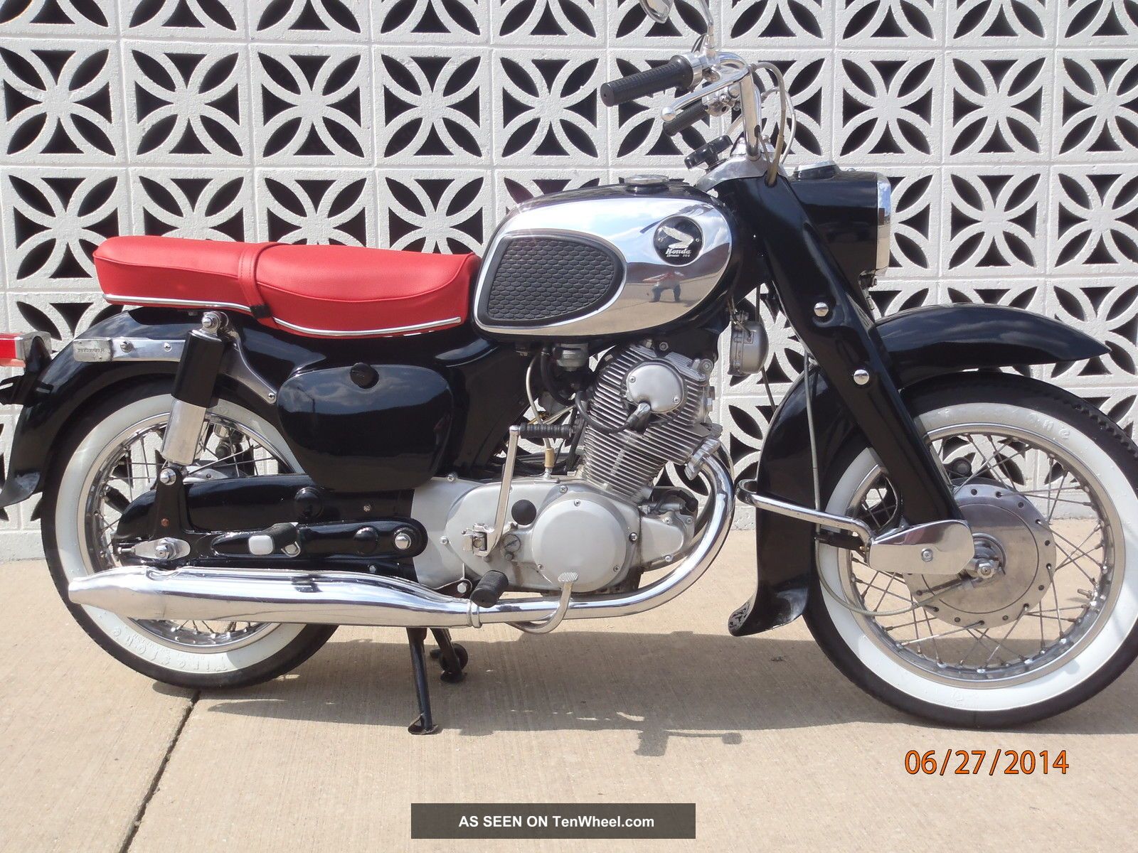 1965 Honda 305 dream ca77 #7
