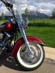 2008 Softail Deluxe In Crimson Red Sunglow - Vance & Hines Pipes & Tons Of Chrome Softail photo 6