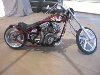 2002 American Ironhorse Tejas Custom Pro Street Chopper photo