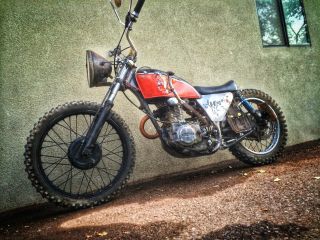 1976 Honda Xl250 Rat Bobber Custom Apocalypse Vintage Cruiser photo