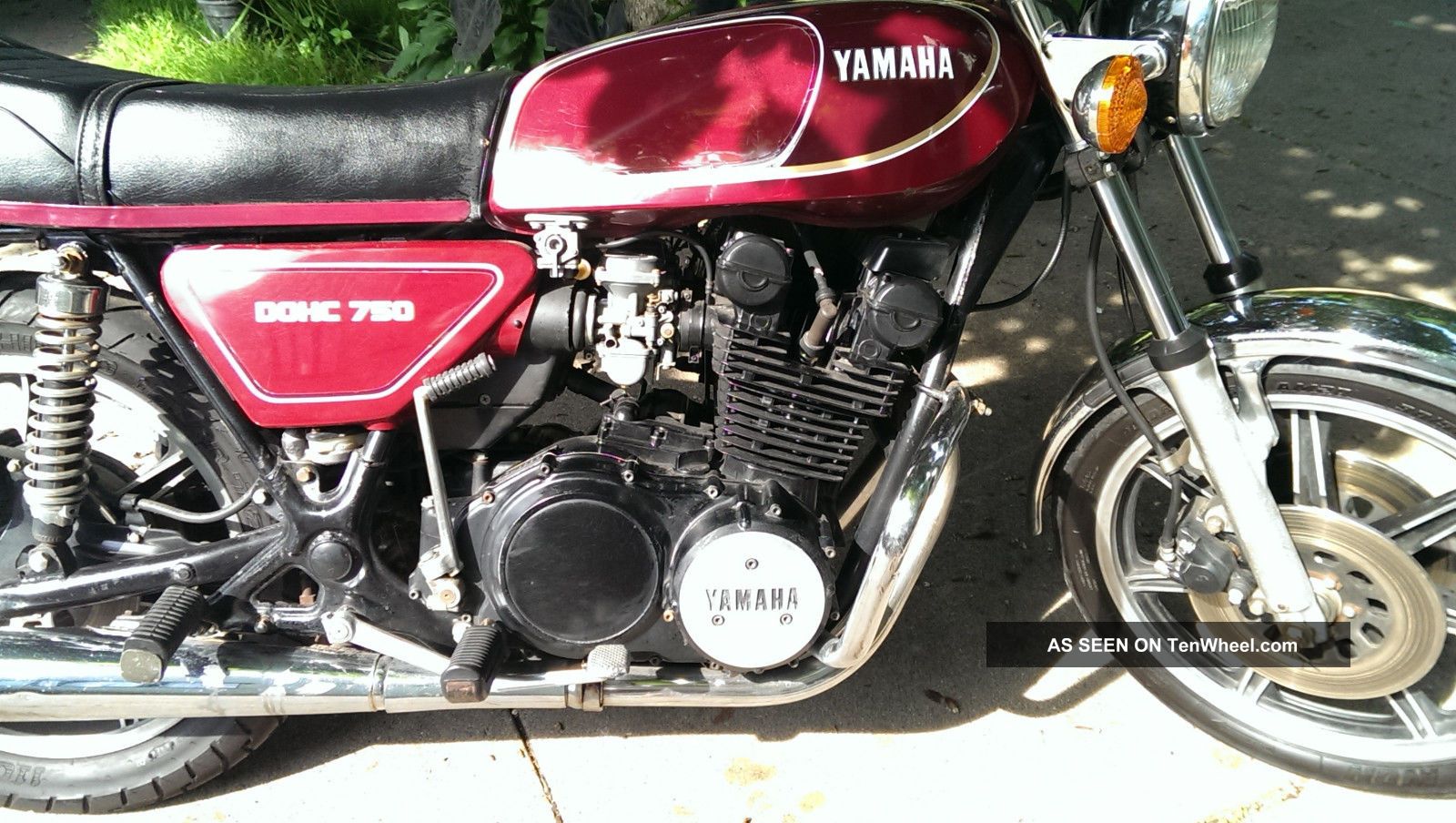 1977 Yamaha Dohc Xs750 Triple Condition Classic Bike