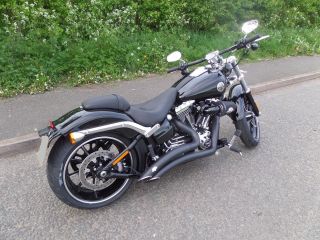 2013 Harley Davidson Breakout Softail Fxsb Black Rare Bike photo