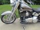 Harley Davidson : 2008 Softail Fatboy Silver W / Custom Wheels Softail photo 3