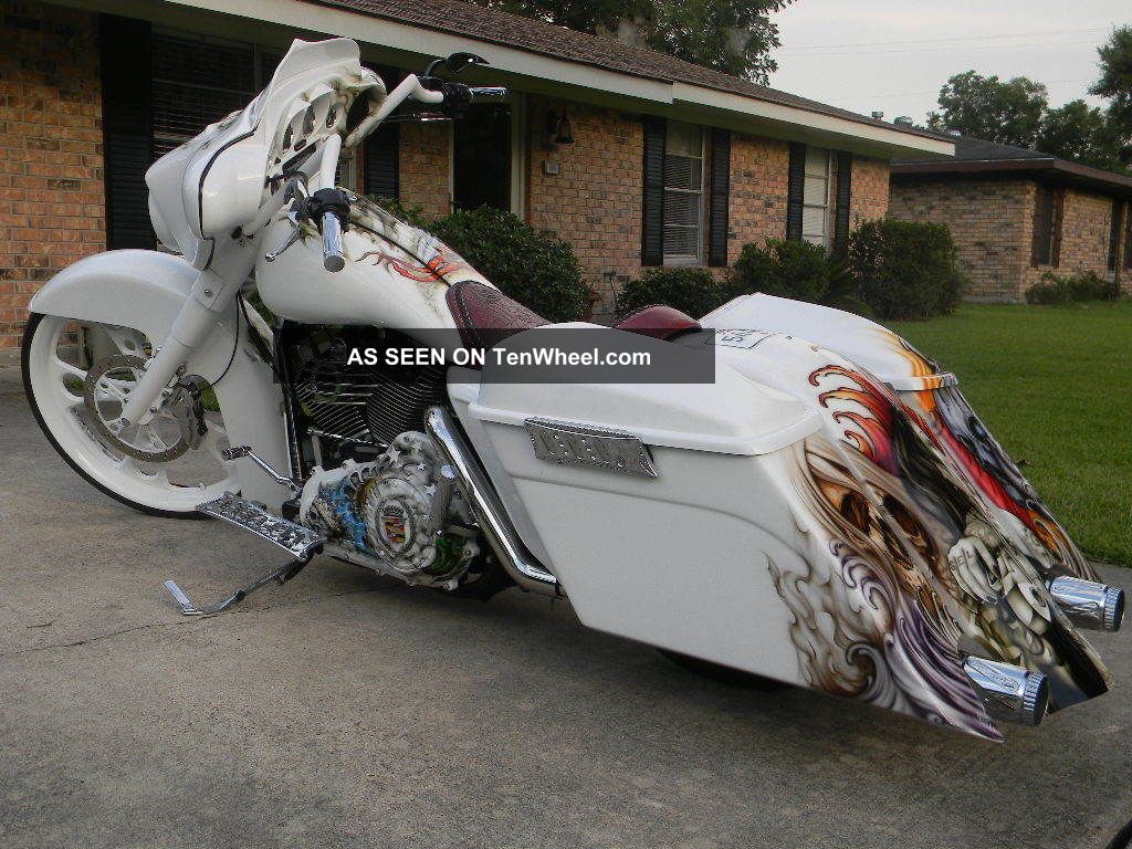 Arlen Ness Down N Out Stretched Fender Kit Cut Outs Touring 09 13