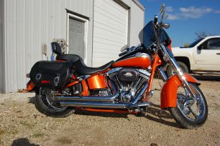 2010 Harley Davidson Flstse Cvo Custom Softail Screaming Eagle photo