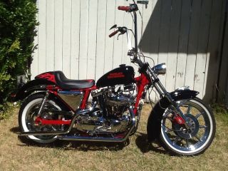 1979 Harley Davidson Custom Ironhead 98% Complete Project - Moving Can ' T Finish photo