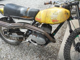 1975 Ossa Pioneer 250 Barn Find Project photo