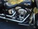 2007 Harley Davidson Flstn Softail Deluxe - Black Pearl Softail photo 6