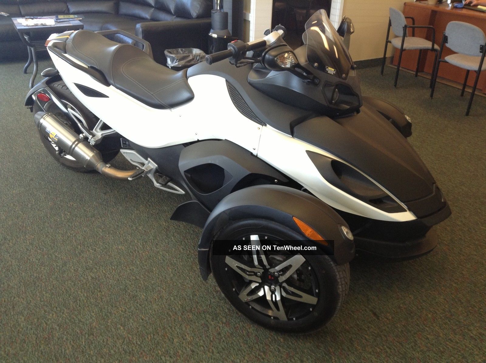 2010 Can - Am Spyder Rss Se5 Special Edition 35 High Adventure Custom Motorcycle Can-Am photo