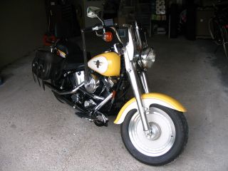 1995 Harley Davidson Fat Boy One Of Only 1657 Made In These Colors photo