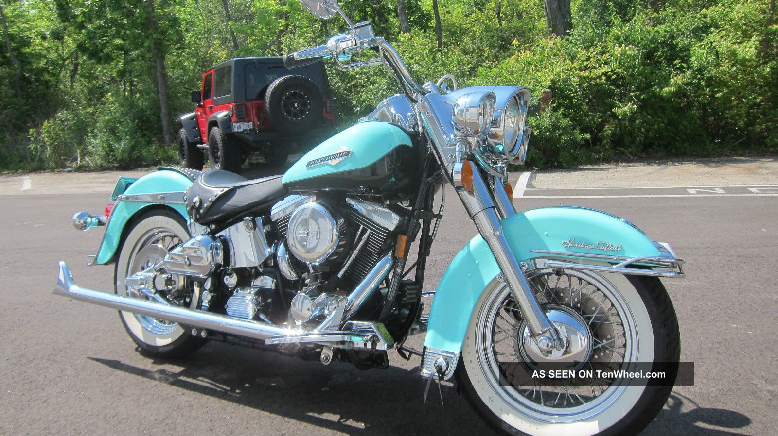 custom painted harley davidson