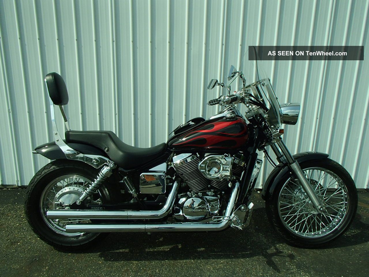 2005 Honda Vt750 Shadow Spirit In Black Um20232 C. S.