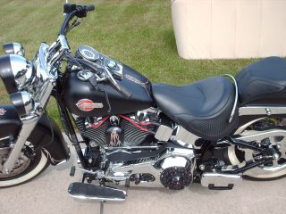 Custom 2006 Harley Davidson Softail Deluxe Flstn photo