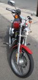 2004 Harley Davidson Sportster Xl883c Motorcycle Red 10k Mi Xl 883 C Sportster photo 4