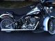 2007 Harley Davidson Flstn Softail Deluxe - Black Pearl & White Softail photo 5
