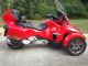 2012 Can Am Spyder Rt - Se5 Red Reverse Trike,  3 Wheeler,  Touring Motorcycle Can-Am photo 1