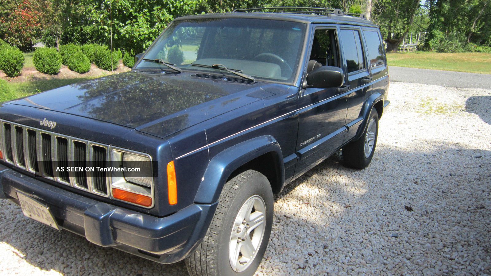 2000 Jeep Dark Blue Jeep Cherokee Sport Limited Record