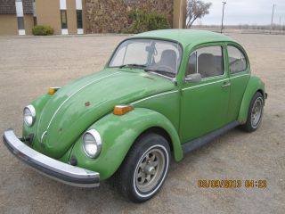 1976 Vw Volkswagen Beetle Bug Engine Runs And Drives Great photo