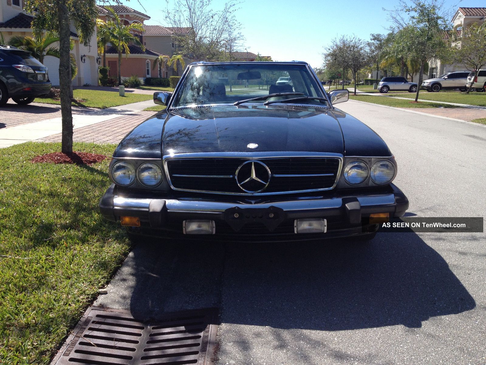1984 Mercedes Sl 380, Black, Convertable Florida Wow
