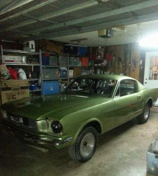1966 Ford Mustang Fastback V8 Soild Project Garage Kept photo