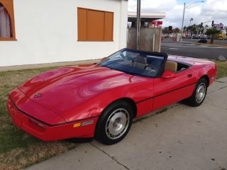 1987 Corvette Convertible.  California. photo