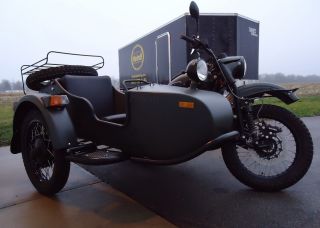 2013 Ural Sidecar Motorcycle Forest Fog Gearup photo