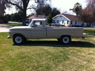 1965 Ford F100 / F250 Long Bed Truck Rat Rod Slick Sixty A Real Sleeper photo