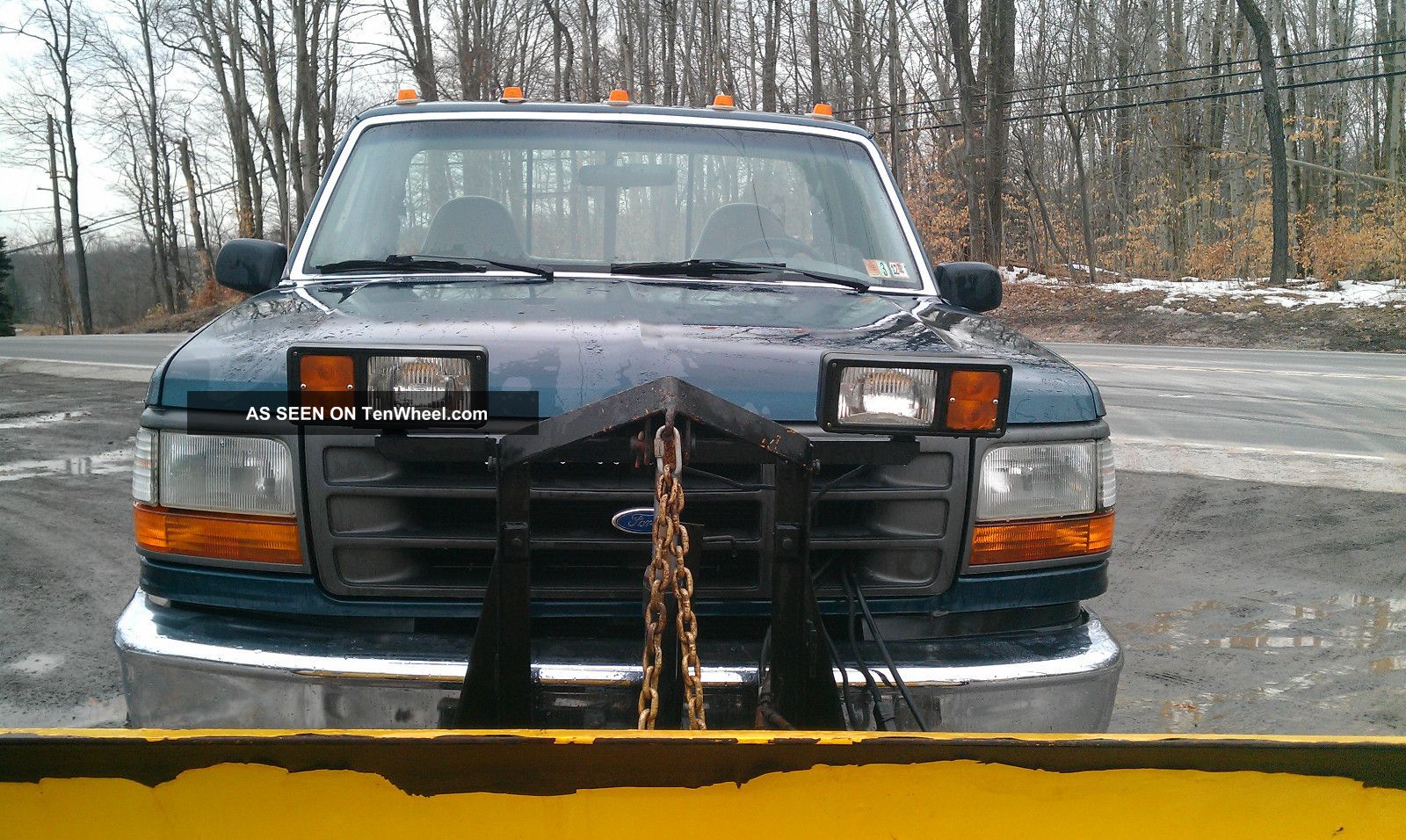 1996 Ford plow #5