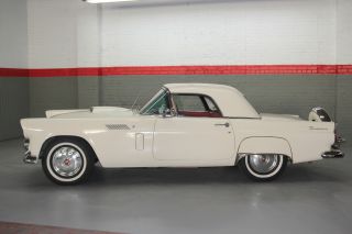 1956 Ford Thunderbird Both Hard And Soft Tops & Continental Kit - Colonial White photo