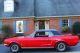 1968 Mustang. . . .  Great Candy Apple Red Paint. . . .  No Rust Problems Mustang photo 9