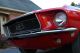 1968 Mustang. . . .  Great Candy Apple Red Paint. . . .  No Rust Problems Mustang photo 2