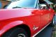 1968 Mustang. . . .  Great Candy Apple Red Paint. . . .  No Rust Problems Mustang photo 3
