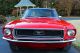 1968 Mustang. . . .  Great Candy Apple Red Paint. . . .  No Rust Problems Mustang photo 4