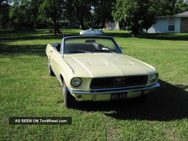1968 Mustang Convertible Mustang photo