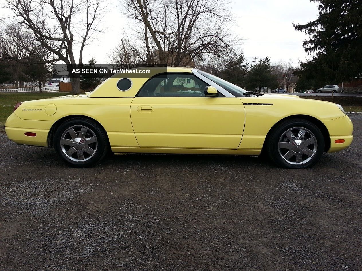 2002 Ford thunderbird premium