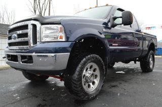 2005 Ford F - 350 Duty Xlt Extended Cab Pickup 4 - Door 6.  0l Diesel 4x4 Lifted photo