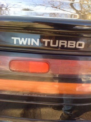 1990 Nissan 300zx Twin Turbo Black On Black T - Tops photo