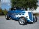 1934 Ford Roadster Street Rod,  350,  700r / 4,  Blue / Flames,  Folding Top,  Show Car Other photo 1