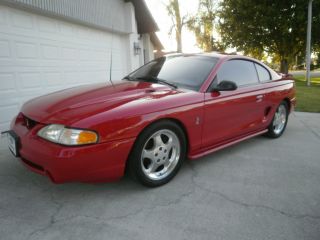 1994 Cobra Mustang,  Rio Red,  Pls See The Pics And Videos photo
