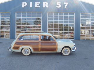 1951ford Country Squire Woody Wagon photo