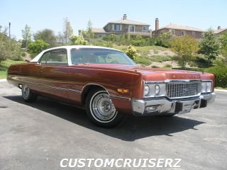 1973 Chrysler Newport 2 - Door Special Edition With Rare Navajo Package photo
