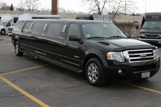 2008 140 ' Stretch Suv Ford Expedition Limousine By Dabryan Coach Qvm photo