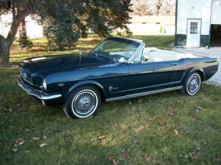 1965 Mustang Convertible All Numbers Matching Nicely Optioned With V - 8 photo