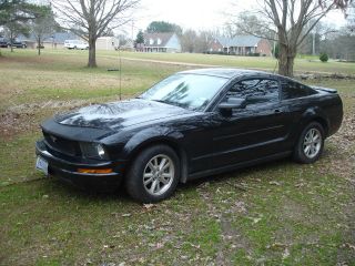 2007 Ford Mustang Black Auto Needs Engine V - 6 As - Is photo