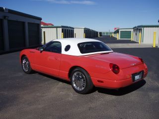 2003 Limited Edition 007 Thunderbird Conv,  69 Of 700,  Pwr Soft Top,  Htd Lth,  53k photo