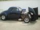 1941 Real Steel Nostalgia Willys Coupe Gasser Rat Hot Rod With Blown 548 Bbc Willys photo 1