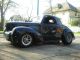 1941 Real Steel Nostalgia Willys Coupe Gasser Rat Hot Rod With Blown 548 Bbc Willys photo 5