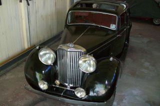 Jaguar Ss Mkiv Sports Saloon Barn Find Stored Since The 1960,  S photo